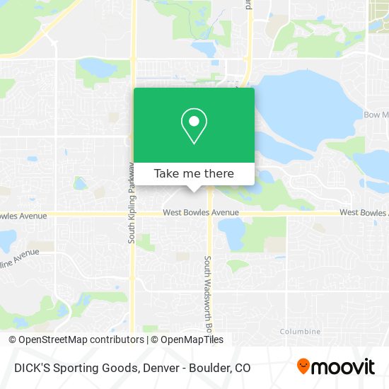 DICK'S Sporting Goods map