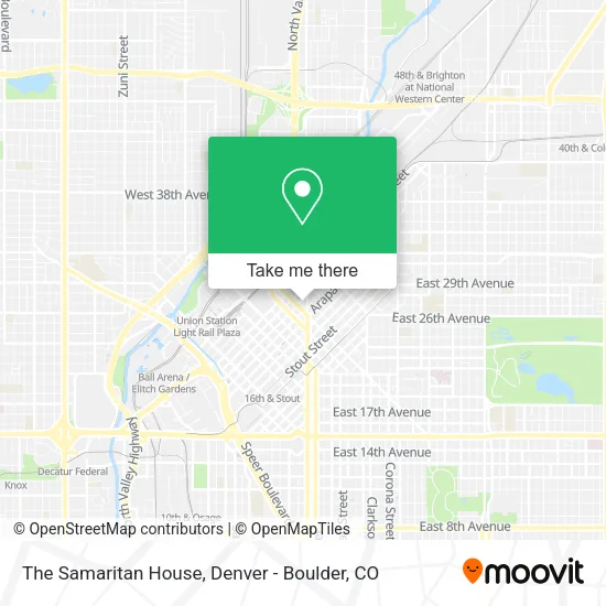 The Samaritan House map