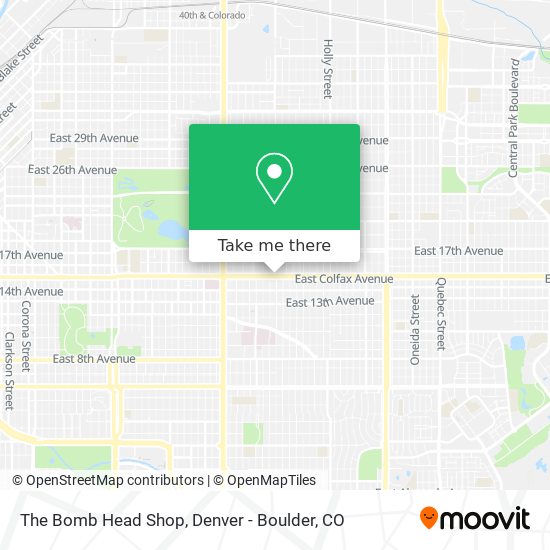 Mapa de The Bomb Head Shop