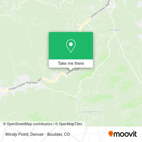 Windy Point map