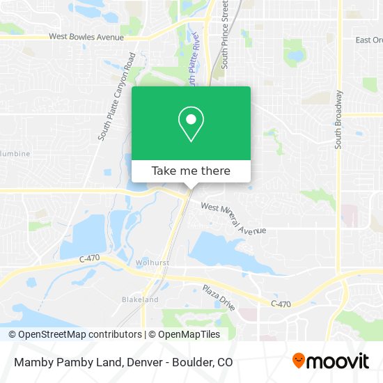 Mamby Pamby Land map
