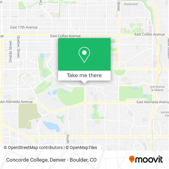 Mapa de Concorde College