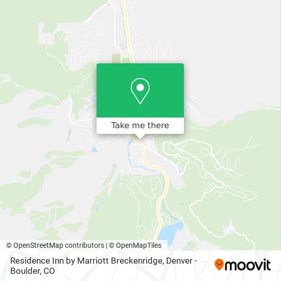 Residence Inn by Marriott Breckenridge map