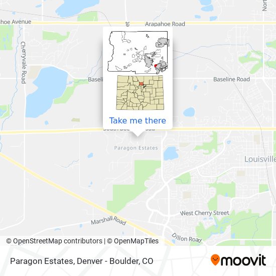 Paragon Estates map