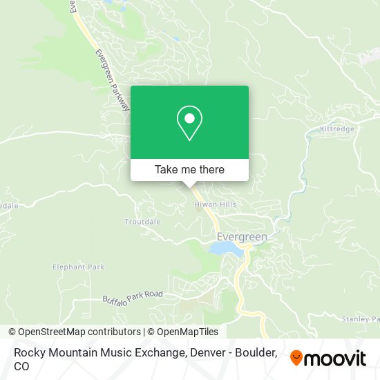 Rocky Mountain Music Exchange map