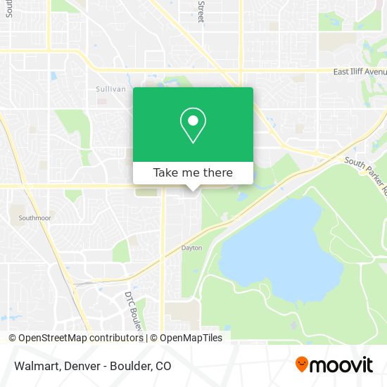 Mapa de Walmart