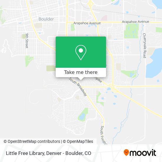 Little Free Library map