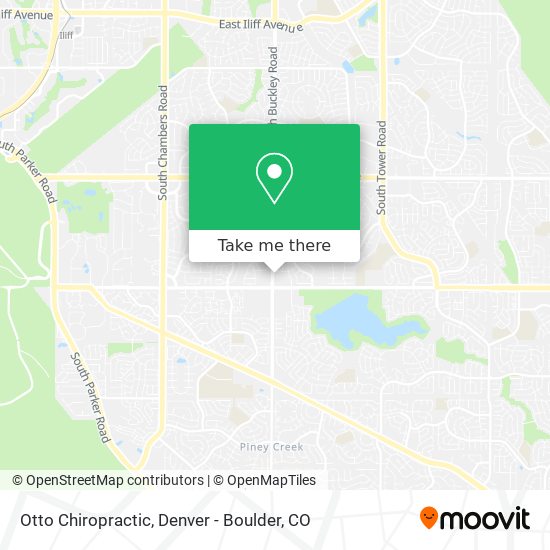 Otto Chiropractic map