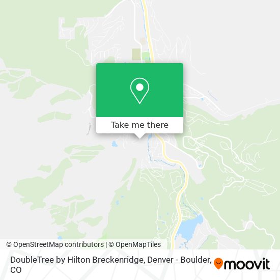 DoubleTree by Hilton Breckenridge map