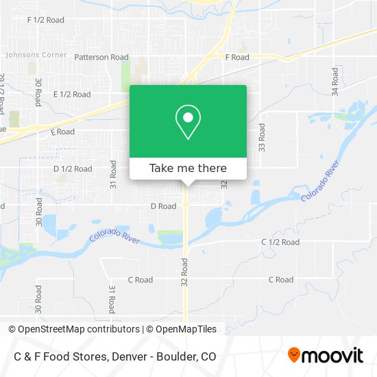 Mapa de C & F Food Stores