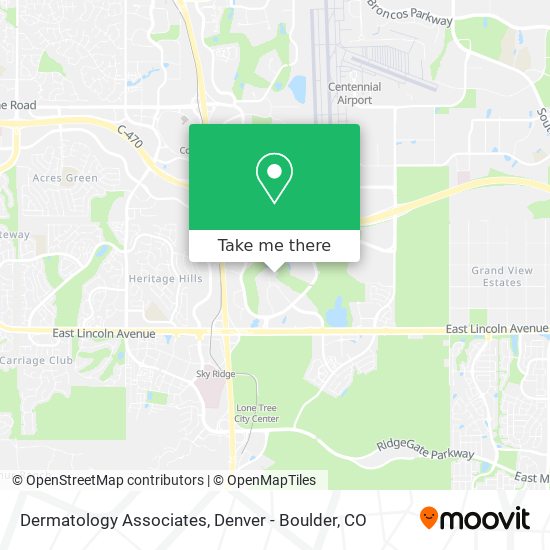 Dermatology Associates map