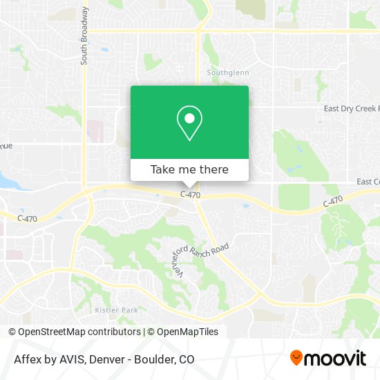 Affex by AVIS map