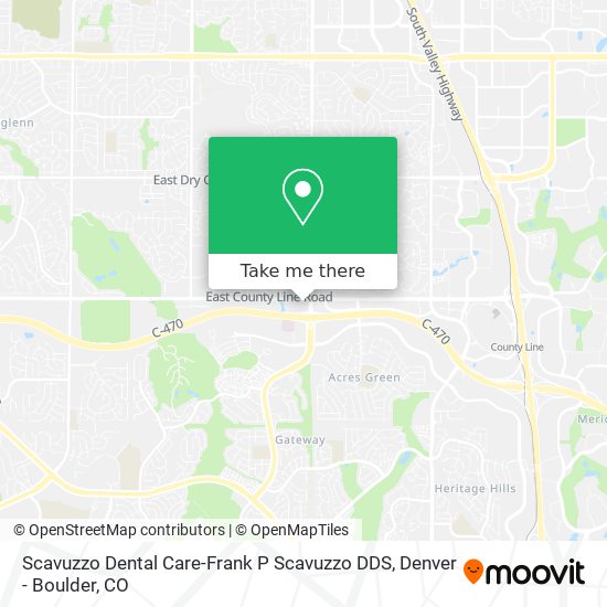 Scavuzzo Dental Care-Frank P Scavuzzo DDS map