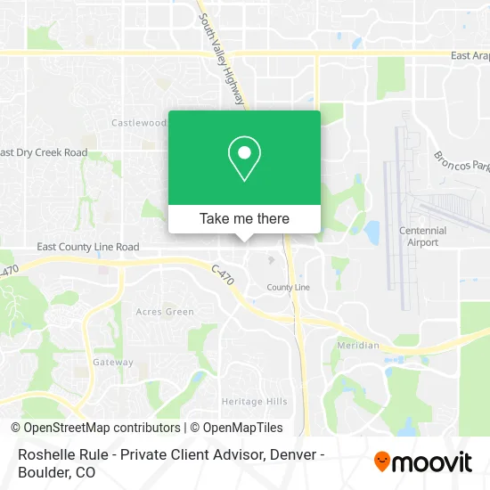 Roshelle Rule - Private Client Advisor map