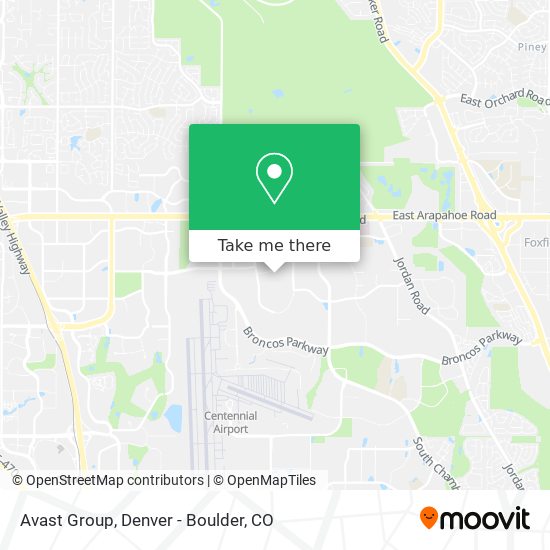 Mapa de Avast Group
