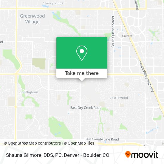 Shauna Gilmore, DDS, PC map