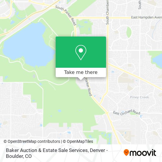 Baker Auction & Estate Sale Services map
