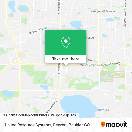 United Resource Systems map