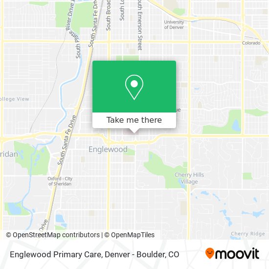 Mapa de Englewood Primary Care