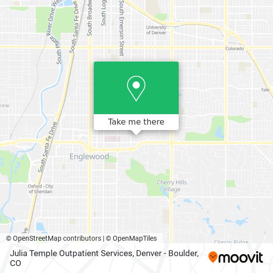 Mapa de Julia Temple Outpatient Services