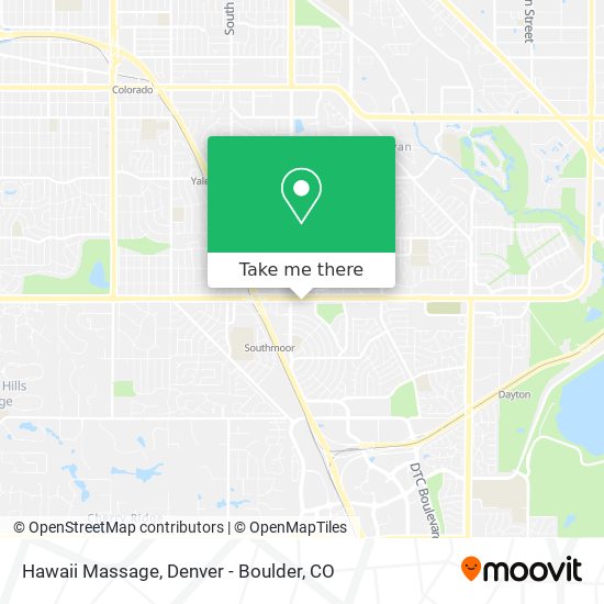 Mapa de Hawaii Massage