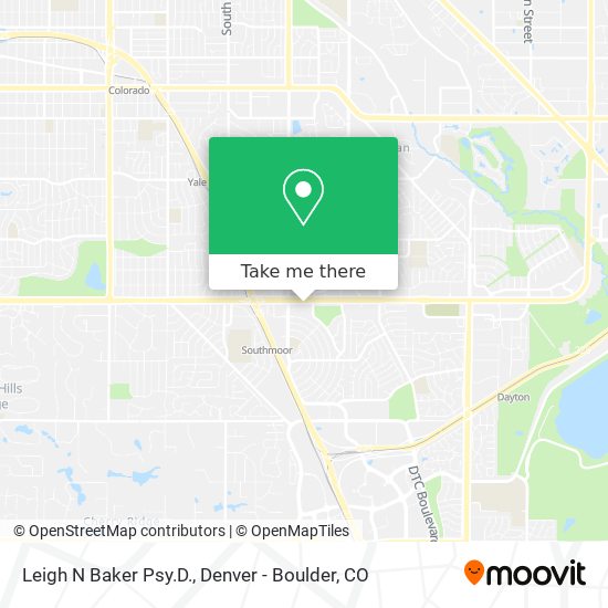 Leigh N Baker Psy.D. map