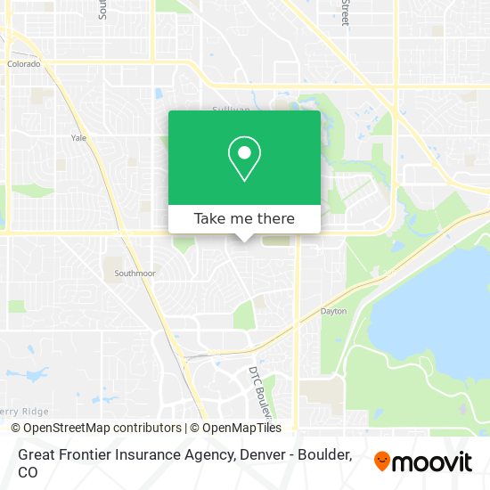 Mapa de Great Frontier Insurance Agency