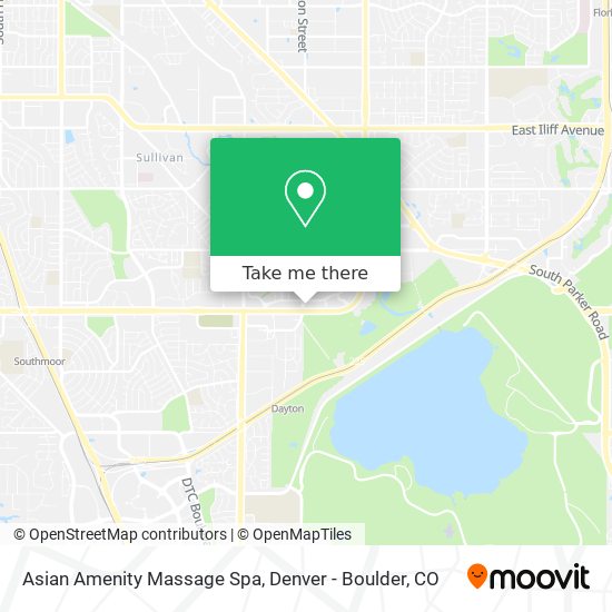 Mapa de Asian Amenity Massage Spa
