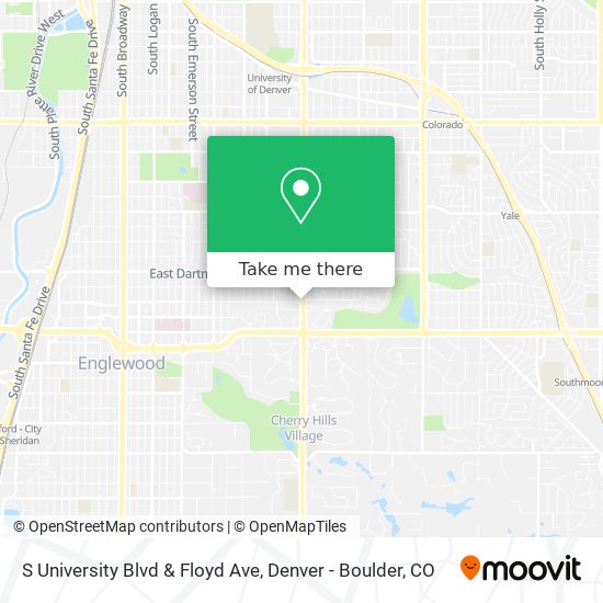 Mapa de S University Blvd & Floyd Ave