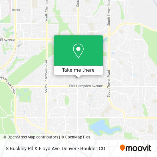 Mapa de S Buckley Rd & Floyd Ave