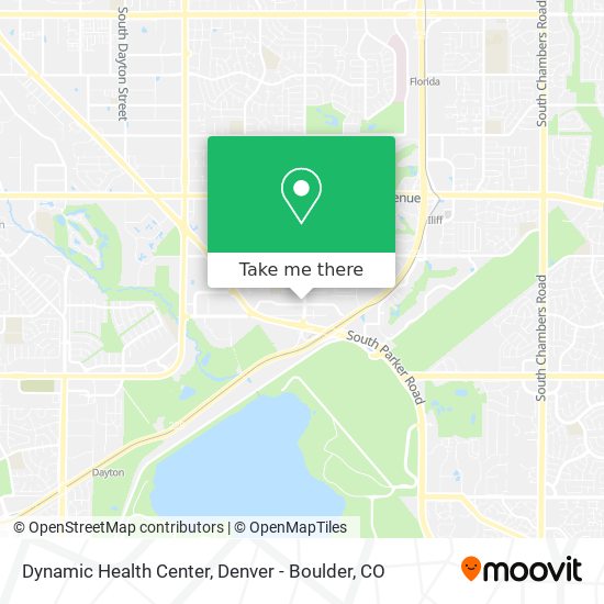 Dynamic Health Center map