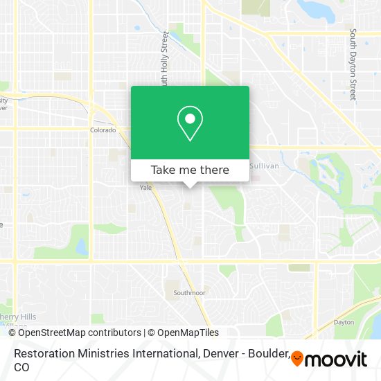 Restoration Ministries International map