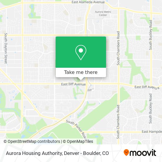 Mapa de Aurora Housing Authority
