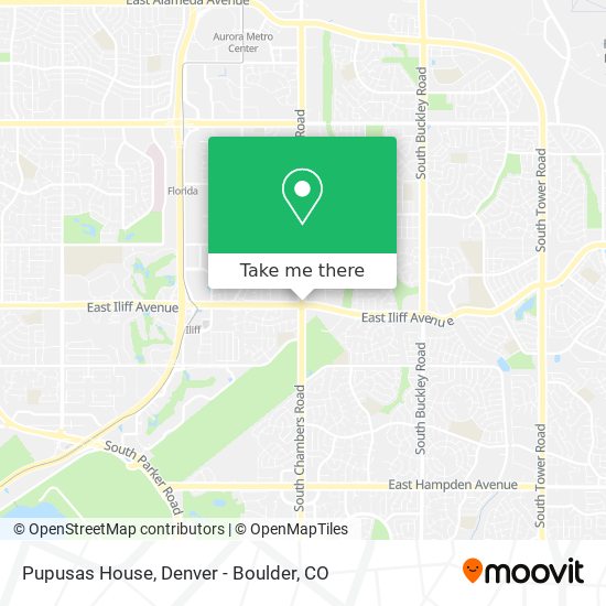 Pupusas House map