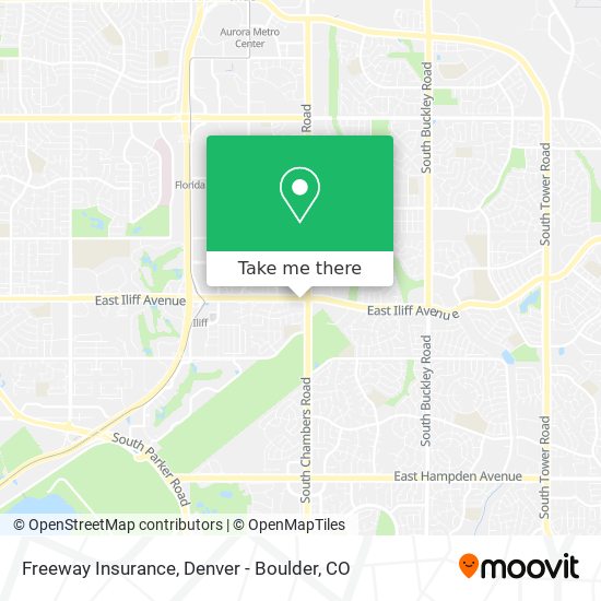 Freeway Insurance map