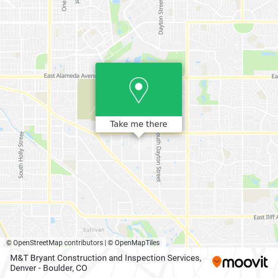 Mapa de M&T Bryant Construction and Inspection Services