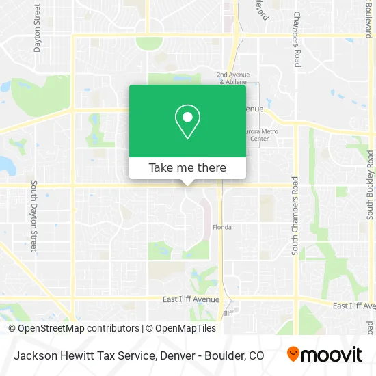 Jackson Hewitt Tax Service map