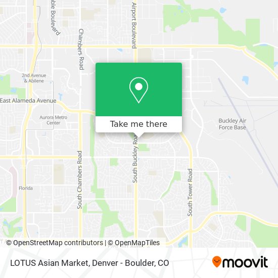 LOTUS Asian Market map