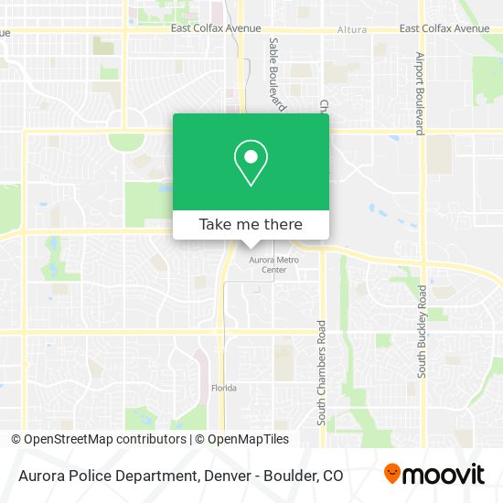 Mapa de Aurora Police Department