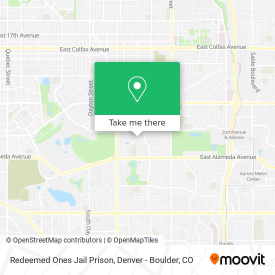 Redeemed Ones Jail Prison map