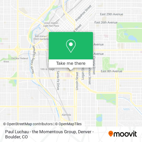 Paul Luchau - the Momentous Group map