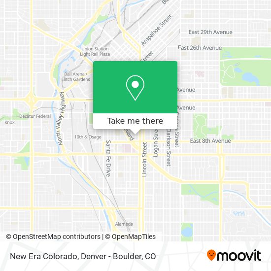 New Era Colorado map