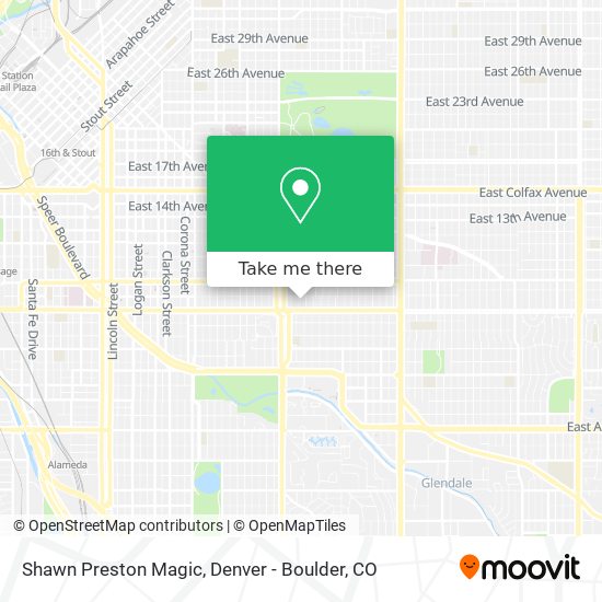 Shawn Preston Magic map