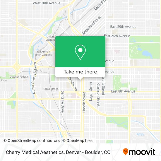 Cherry Medical Aesthetics map