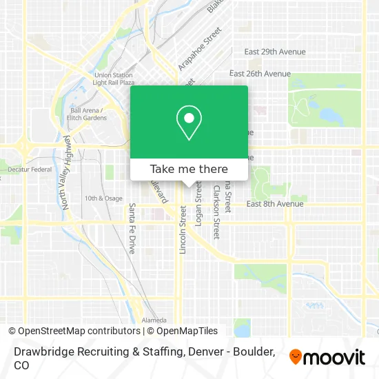 Drawbridge Recruiting & Staffing map