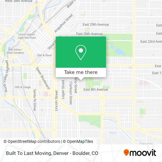 Built To Last Moving map
