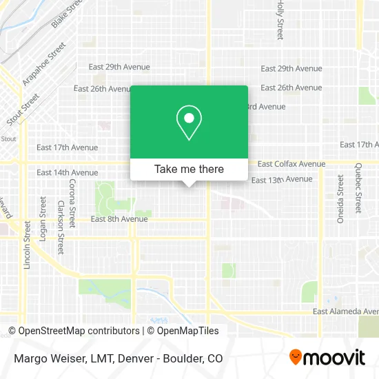 Margo Weiser, LMT map
