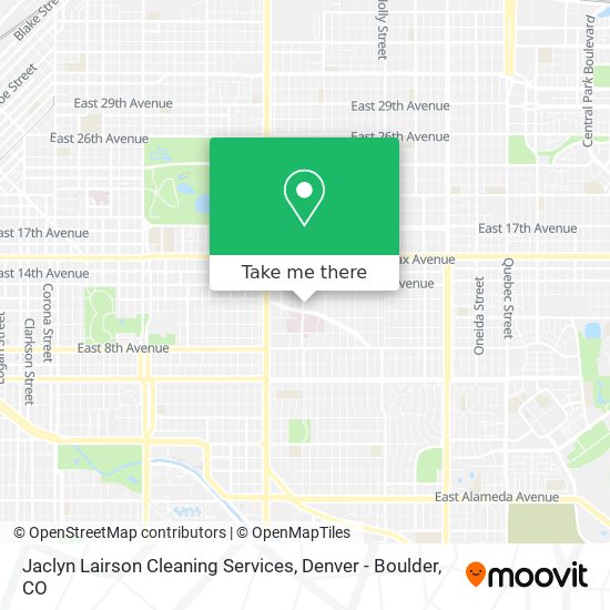 Jaclyn Lairson Cleaning Services map