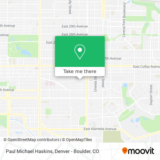 Paul Michael Haskins map