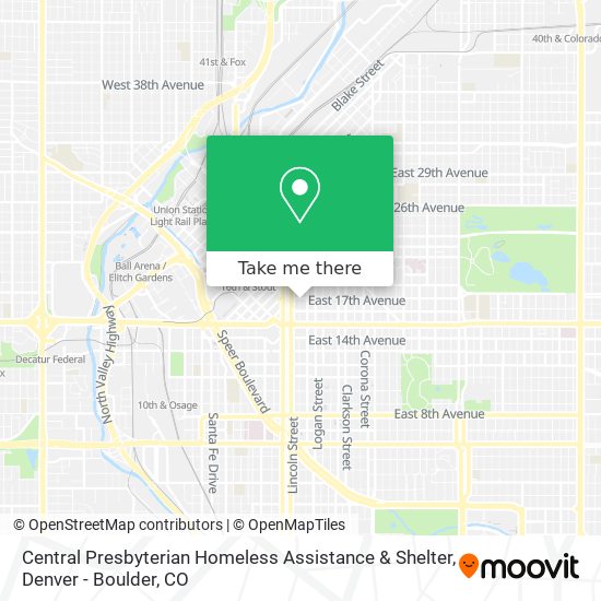 Central Presbyterian Homeless Assistance & Shelter map